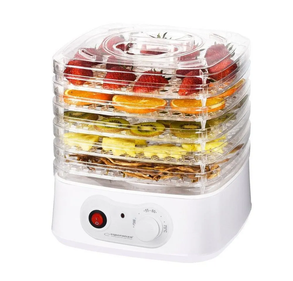 Esperanza Dehydrator Dehydrator Trockner Pilze/Gemüse/Früchte -Champignons 250