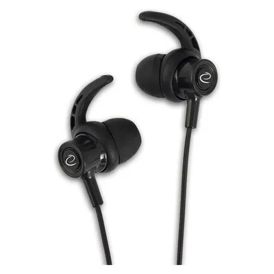 Esperanza Earphones With Microphone And Volume Control Eh199k Black