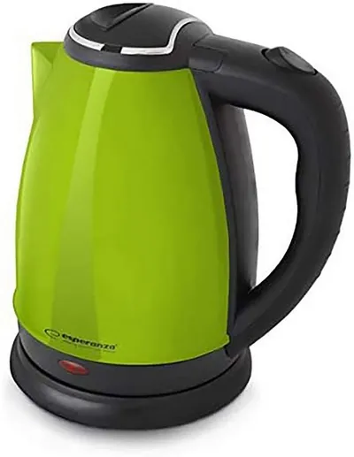 Esperanza Wasserkocher Esperanza Wasserkocher 1,8 l, 1800W grün, Kunststoff, Edelstahl, 1800,00 W, Eingebautes Kochfeld & Automatische Abschaltung & 1800W