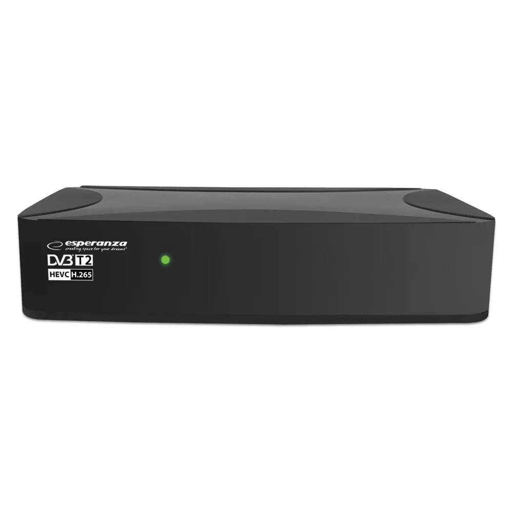 Tuner DVB-T2 Esperanza EV108 Full HD Schwarz