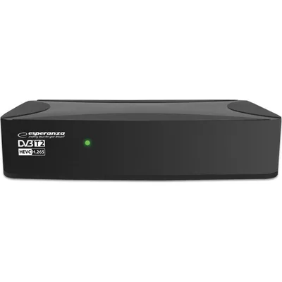 Tuner DVB-T2 Esperanza EV108 Full HD Schwarz