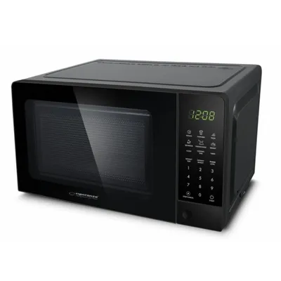 Mikrowelle Esperanza EKO009 20 Liter 700W LED Display Touch Steuerung Schwarz
