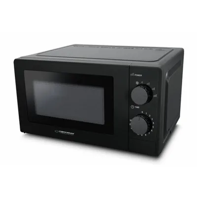 Mikrowelle Esperanza ESTOFADO 20 L 700 W Auftaufunktion mechanischer Timer Schwarz