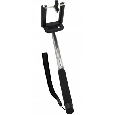 Selfie-Stange Esperanza EMM107 Aluminium Schwarz 100 cm