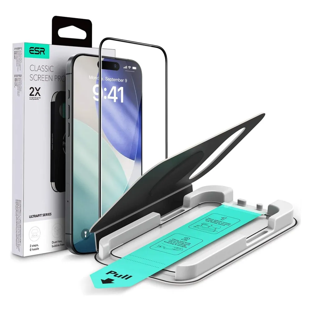 ESR Clear Displayschutzglas für iPhone Air
