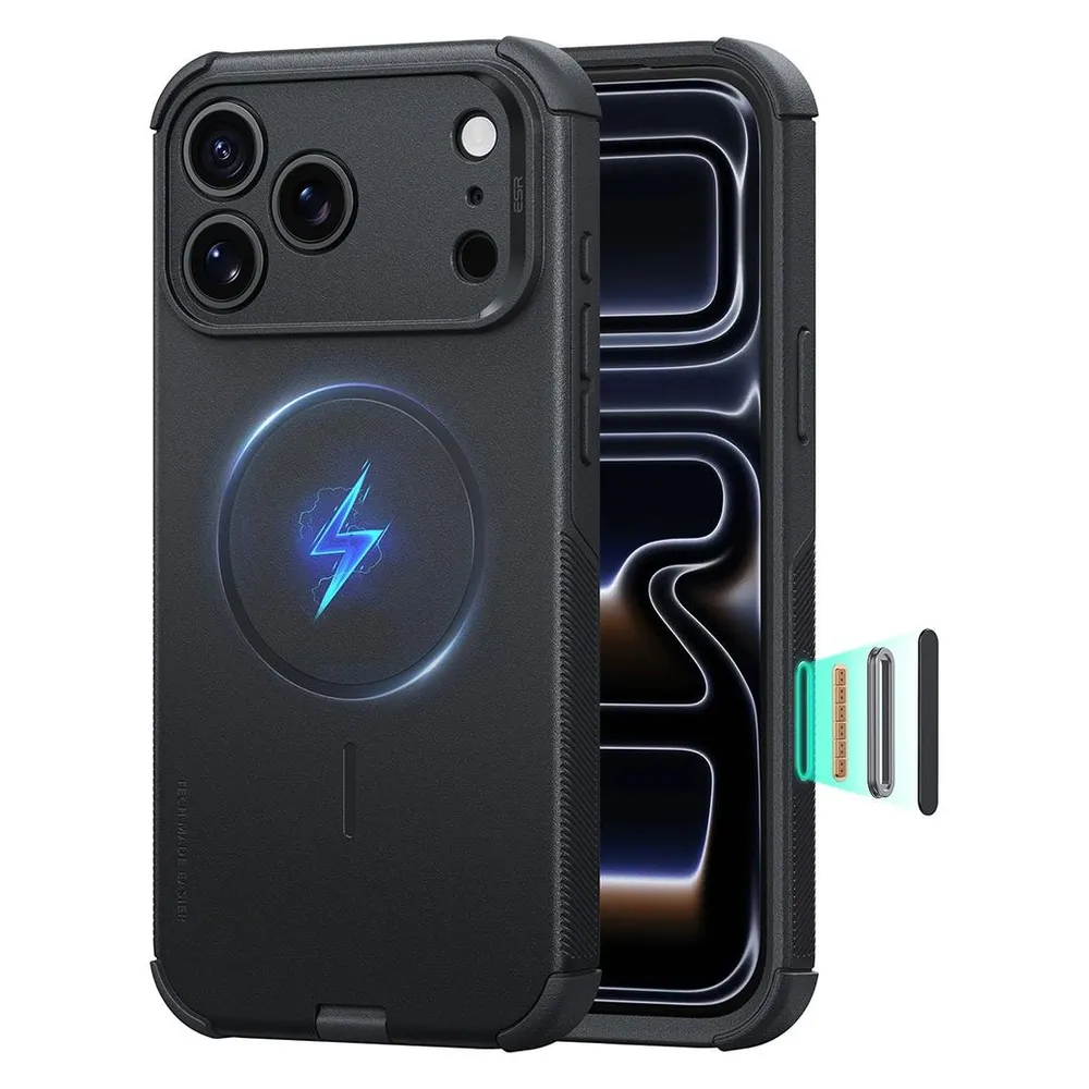 ESR - Cyber Halolock - iPhone 18 Pro / iPhone 17 Pro - Black