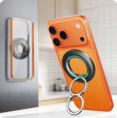 ESR Handy-Halterung HaloLock Phone Grip Stand 360 magnetische Haltering mit Standfunktion, (360° drehbar, beidseitig magnetisch, 3kg Haltekraft)