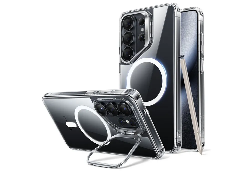 ESR Handyhülle ESR Classic Hybrid HaloLock Case mit Stash Stand Galaxy S26/+/Ultra