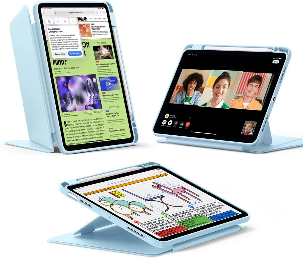 ESR Tablet-Hülle Flip Hybrid Case für das iPad Air 11" (2026 & 2025) / Air 10,9"