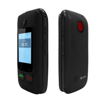 Estar Digni Flip 2G 2.4" Dual Display SOS Schwarz Rot