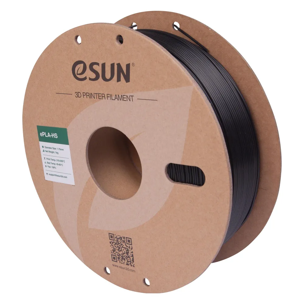 eSUN Filament PLA High Speed Schwarz 1.75mm 1000g