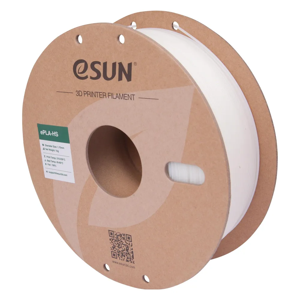 eSUN Filament PLA High Speed Weiss 1.75mm 1000g