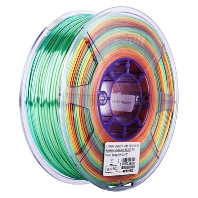 eSUN Filament PLA Silk Regenbogen 1.75mm 1000g