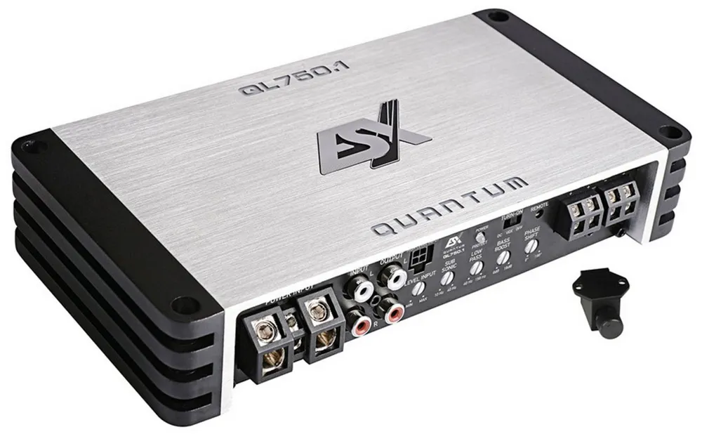 ESX QL750.1 Mono Class D Digital Verstärker 750 Watt RMS Endverstärker (Anzahl Kanäle: 1)
