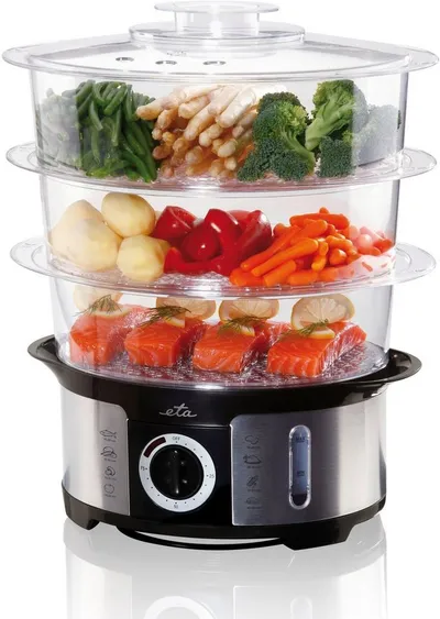 eta Dampfgarer STEAMPOT, ETA013490000, 1000 W, 12l Kapazität