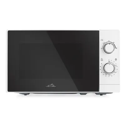 Mikrowelle ETA Marvello 20L 700W Edelstahl Drehregler Auftaufunktion
