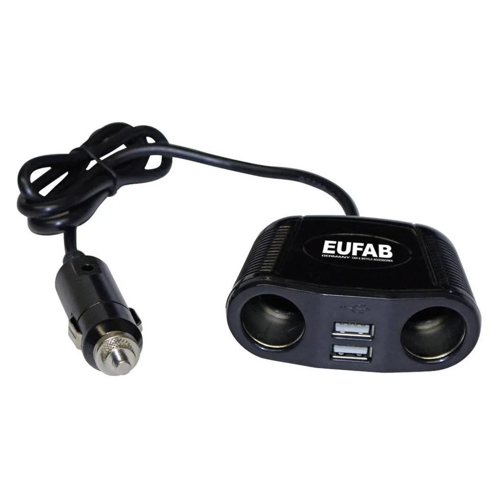 Eufab KFZ-Steckdose 4 in 1