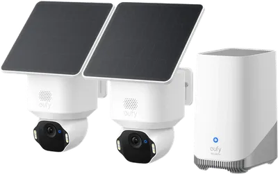 eufy SoloCam E42 Doppelpack + HomeBase 3