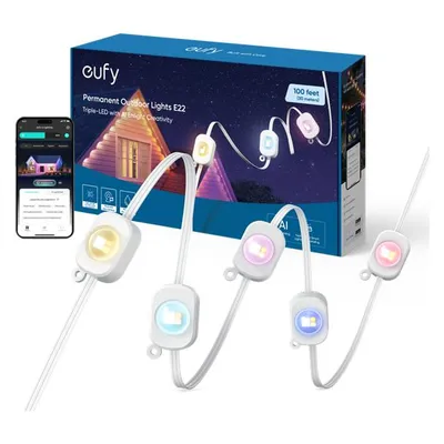 eufy Permanent Outdoor Light 15m - Outdoor-Lichterkette - Weiß