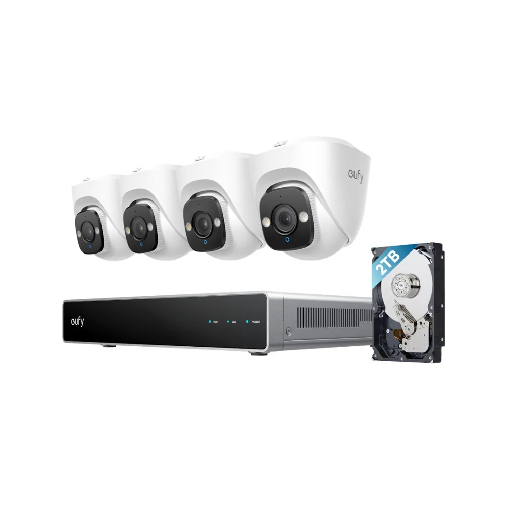eufy PoE NVR Security System E41 - Kamera-Überwachungssystem - Weiß