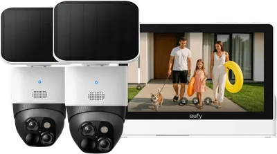 eufy SoloCam S340 Doppelpack + Smart Display E10