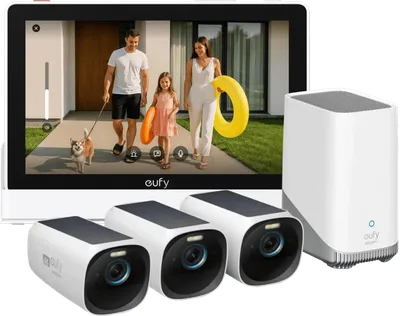 eufyCam 3 3er-Pack + Smart Display E10