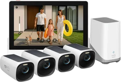 eufyCam 3 4er-Pack + Smart Display E10