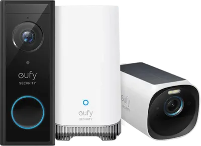 eufyCam 3 + eufy Video Doorbell E340 + HomeBase 3
