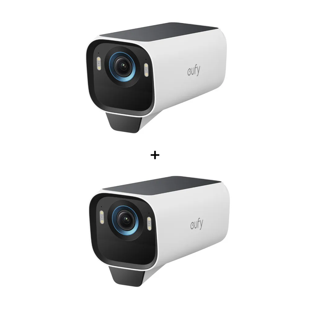 eufyCam S3 Pro 4k Solar-Zusatzkamera - 2er-Set