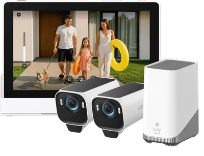 eufyCam S3 Pro Doppelpack + Smart Display E10