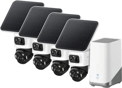 eufyCam S4 4er-Pack + HomeBase 3