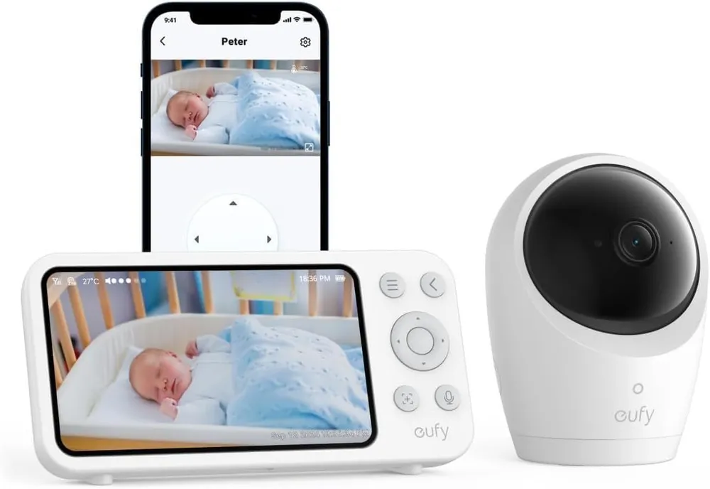 eufy Security Überwachungskamera eufy Babyphone mit Kamera E20 (Innenbereich, 1-tlg)