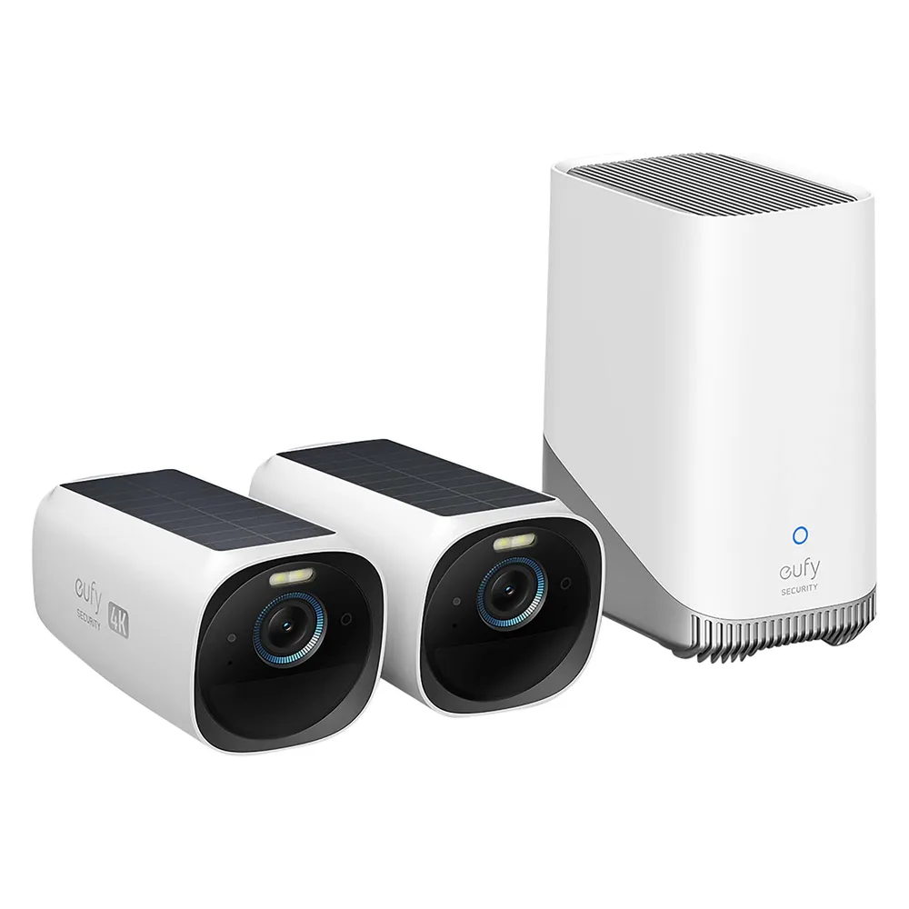 eufyCam 3 Doppelpack + HomeBase 3