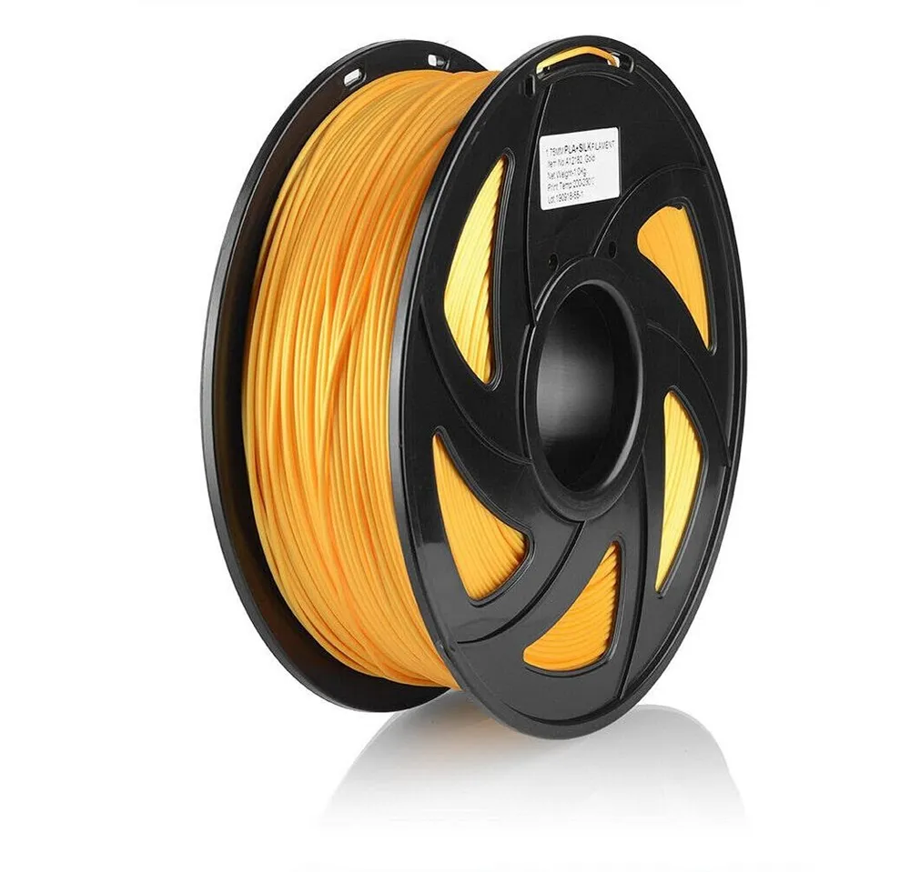 euroharry Filament 3D Drucker Filament PLA+SILK 1,75mm 1KG verschiedene Farben