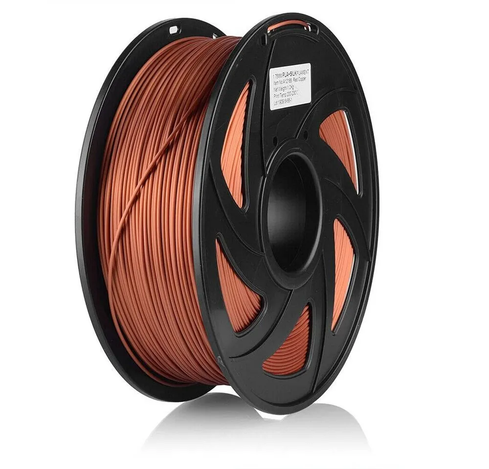 euroharry Filament 3D Drucker Filament PLA+SILK 1,75mm 1KG verschiedene Farben