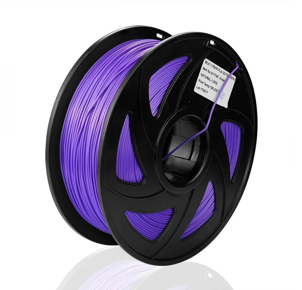 euroharry Filament 3D Drucker Filament PLA+SILK 1,75mm 1KG verschiedene Farben
