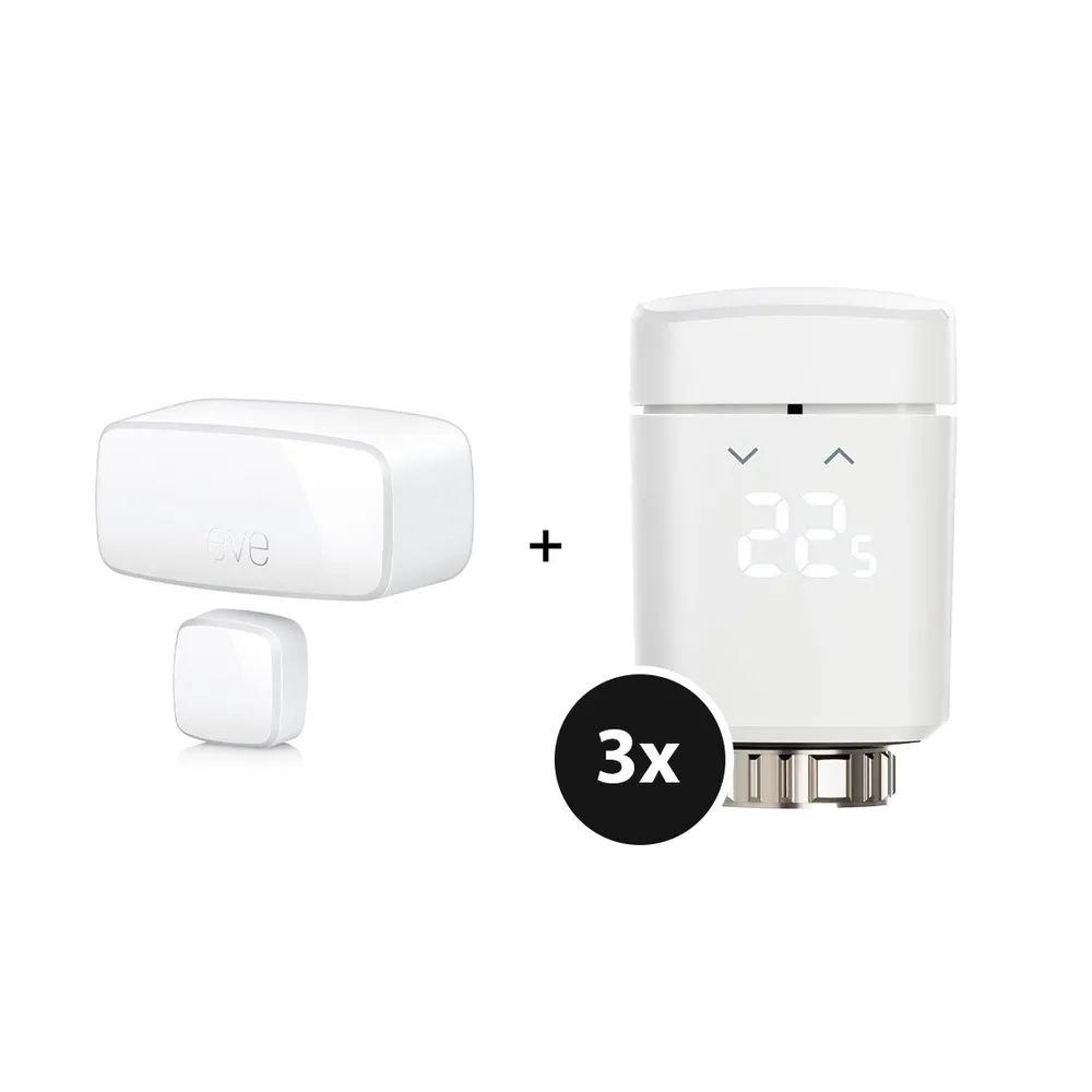 Eve Thermo Matter - 3er-Set + Door & Window Matter