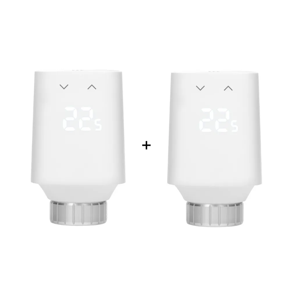 Eve Thermo Matter (5. Gen.) - Heizkörperthermostat - 2er-Set