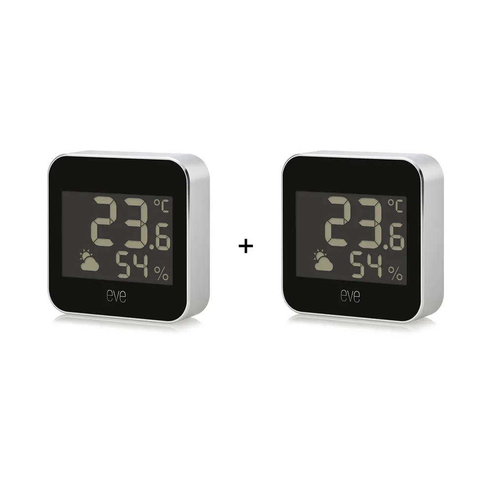 Eve Weather Matter - Wetterstation - 2er-Set