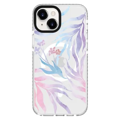 Evelatus iPhone 15 PC+TPU With MagSafe Customized Print Flower