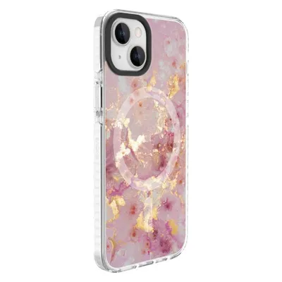 Evelatus iPhone 15 PC+TPU With MagSafe Customized Print Marble