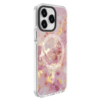 Evelatus iPhone 15 Pro PC+TPU With MagSafe Customized Print Marble (Apple iPhone 15 Pro)