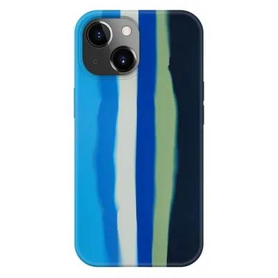 Evelatus iPhone 15 Plus Silicone case Multi-Colored (Apple iPhone 15 Plus)