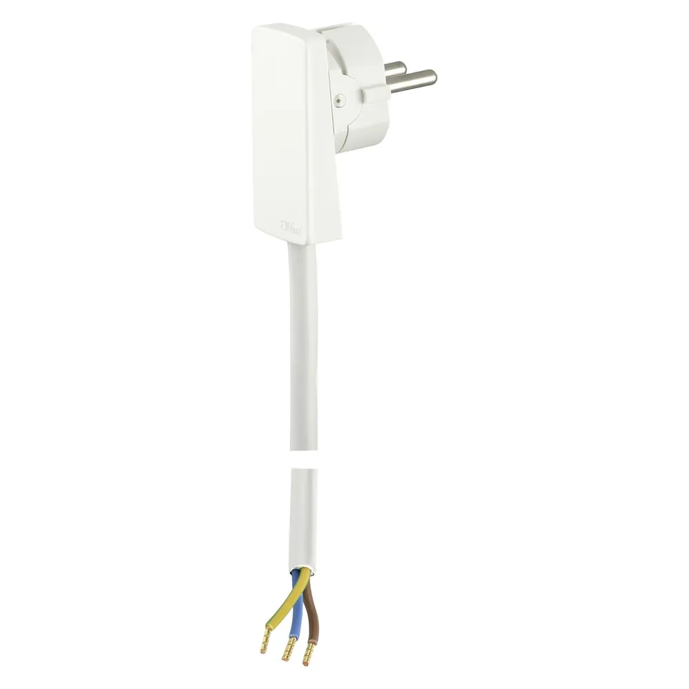 Evoline 1512 0015 1300 Strom Anschlusskabel Weiss 1.5 m