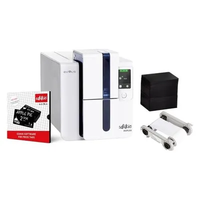 Evolis Edikio Duplex Price Tag solution beidseitig 12 Punkte/mm 300dpi USB - Drucker -