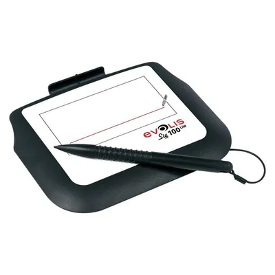Signaturtablett Evolis Sig100 Lite 4" 91x45 mm resistiver Touchscreen
