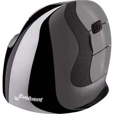 Maus Evoluent VMDMW Wireless Vertical 2600DPI Grau Ergonomisch 5 Tasten