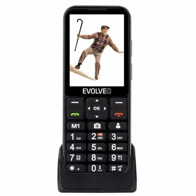 Mobiltelefon Evolveo EasyPhone ESLTRD 4G 128MB 32GB 2.8" Schwarz