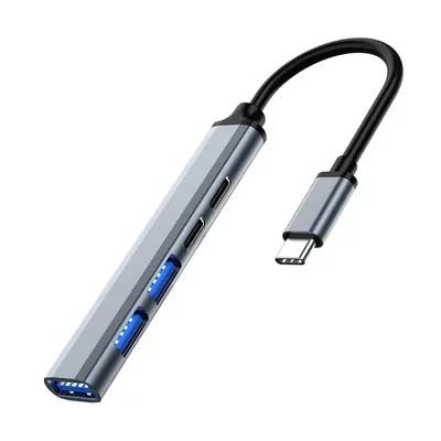 USB-Hub Ewent EW1149 5 Ports USB 3.2 Gen1 100W Power Delivery USB-C Grau USB-Hub Ewent EW1149 5 Ports USB 3.2 Gen1 100W Power Delivery USB-C Grau