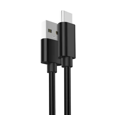 Kabel Ewent EC1034 USB 2.0 1,8m USB-A Stecker zu USB-C Stecker Vollkupfer Schwarz